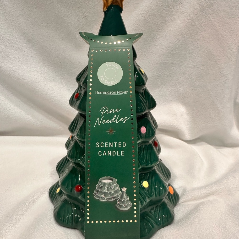 ALDI 2024 Limited Edition Holiday Huntington Pine Needles Scented Candle